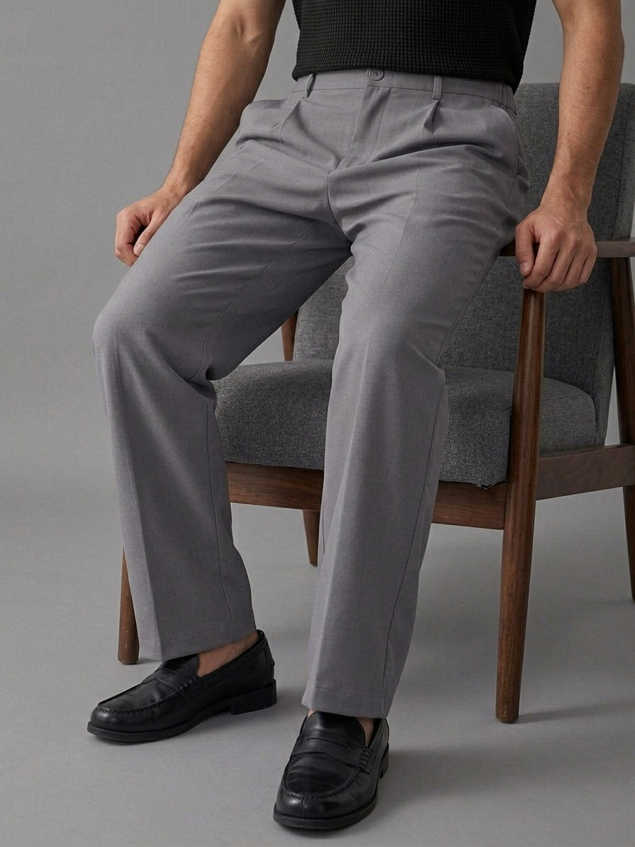 Lee Min Pants WideLeg SpandexDry - Charcoal