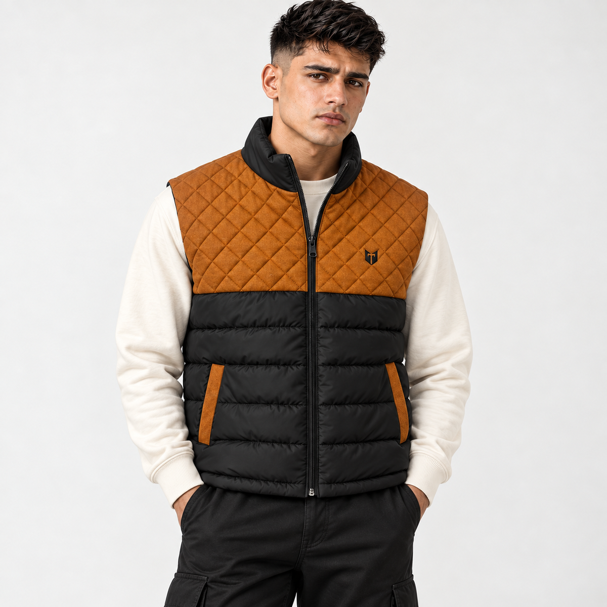 Sweet Puffer Sleeveless Jacket