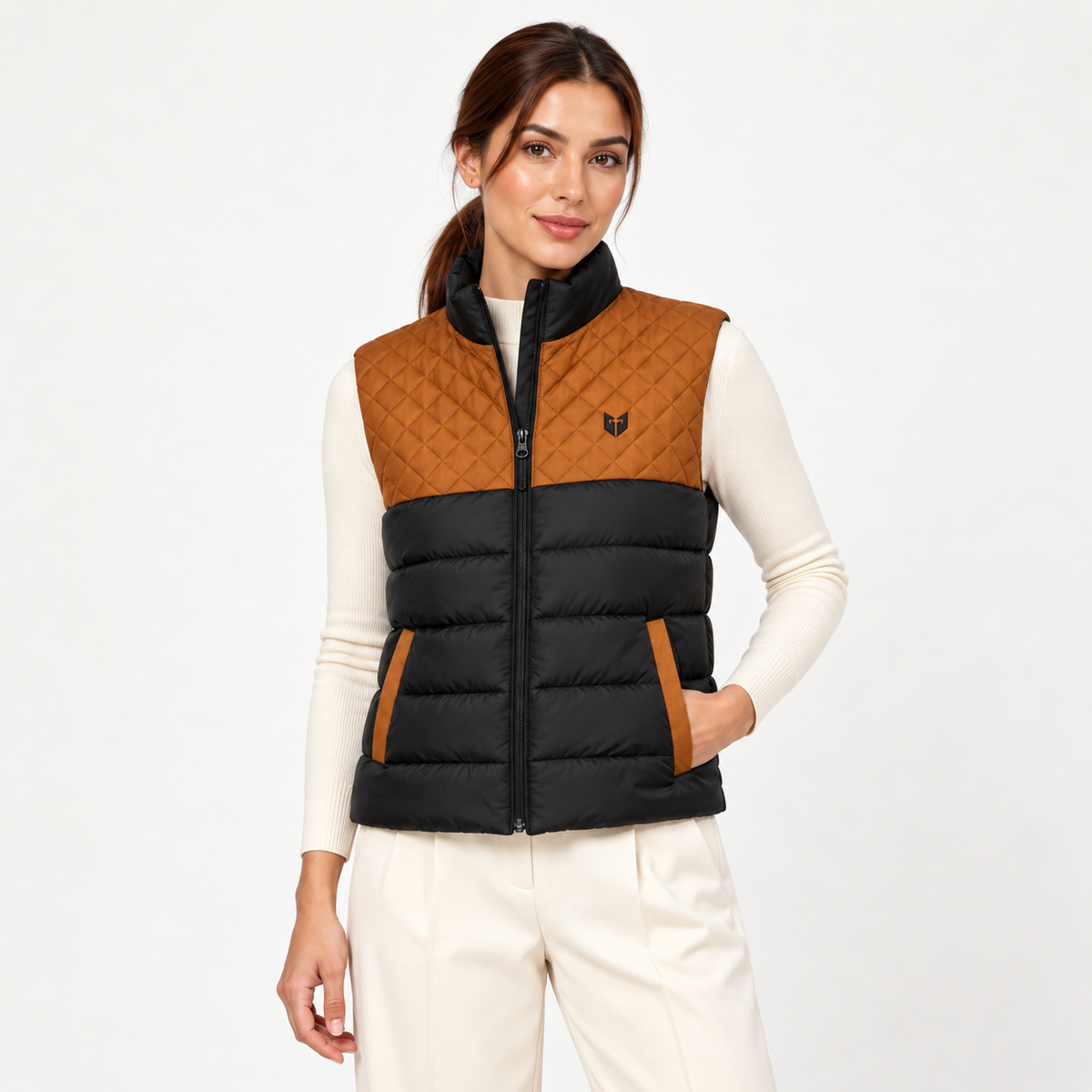 Sweet Puffer Sleeveless Jacket