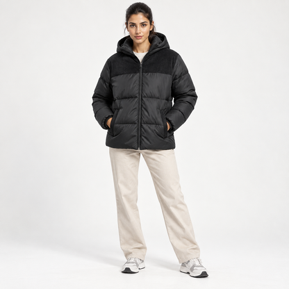 Kotrai Classic Bomber Jacket with Removable Hood