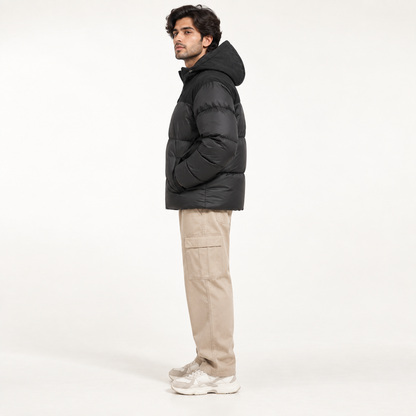 Kotrai Classic Bomber Jacket with Removable Hood