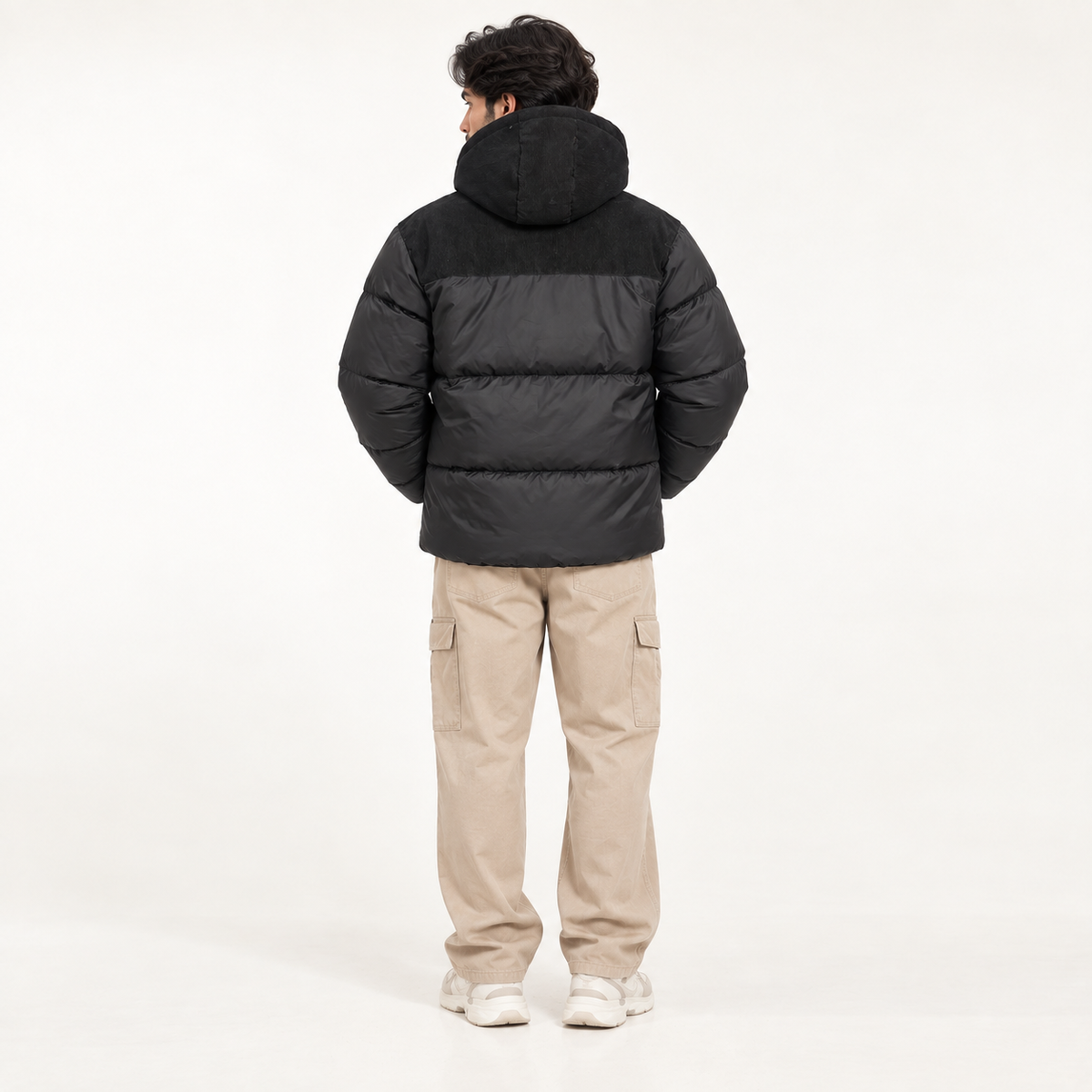 Kotrai Classic Bomber Jacket with Removable Hood