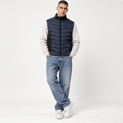 DuoTone Sleeveless Padded Jacket