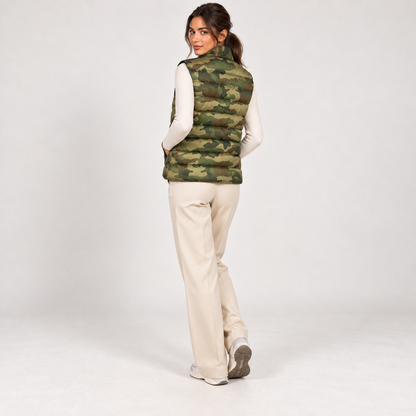 Army Camo Puffer Jacket