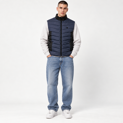 DuoTone Sleeveless Padded Jacket
