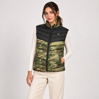 Army Camo Puffer Jacket