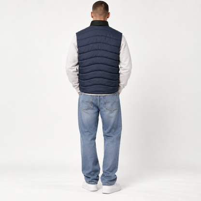 DuoTone Sleeveless Padded Jacket
