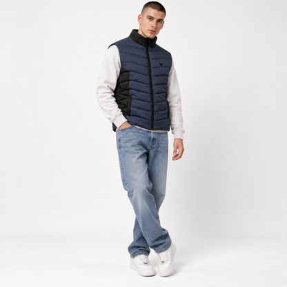 DuoTone Sleeveless Padded Jacket