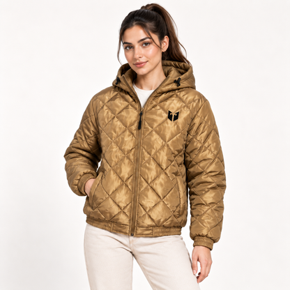 Sand Edge Puffer Jacket