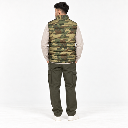 Army Camo Puffer Jacket