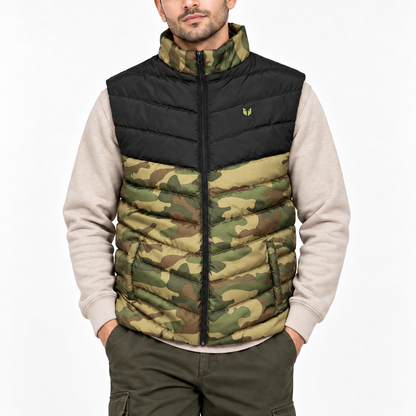 Army Camo Puffer Jacket