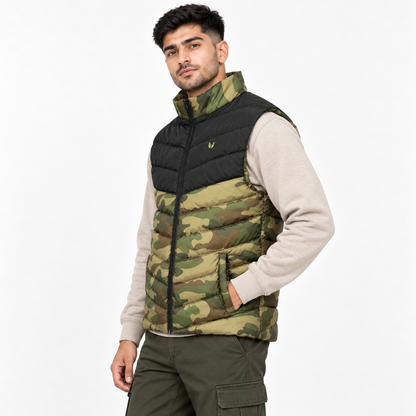 Army Camo Puffer Jacket