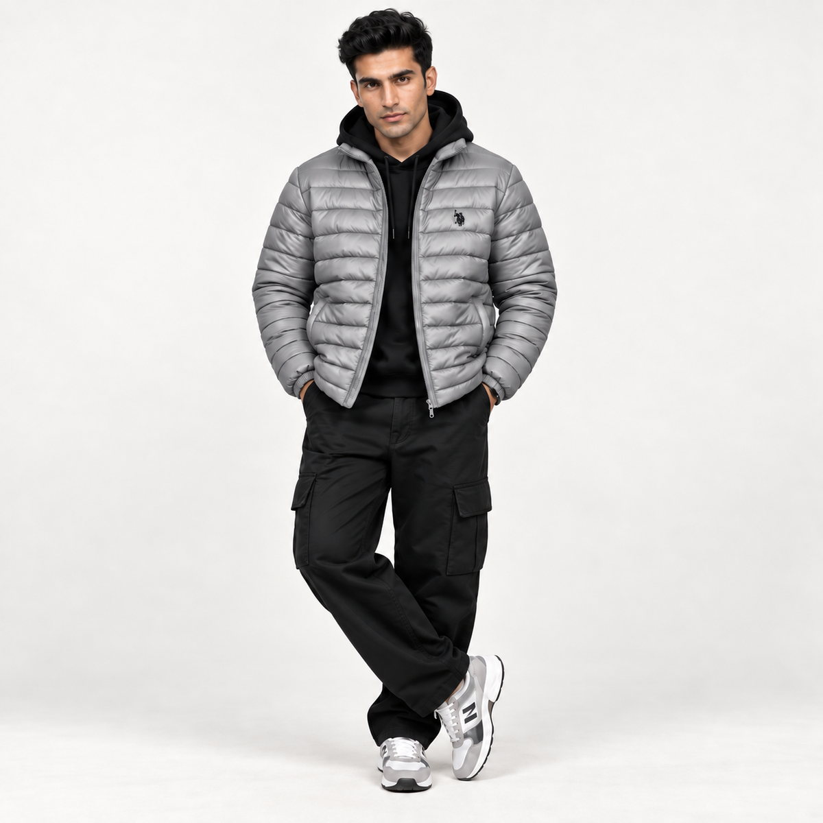 Urban Grey Padded Jacket