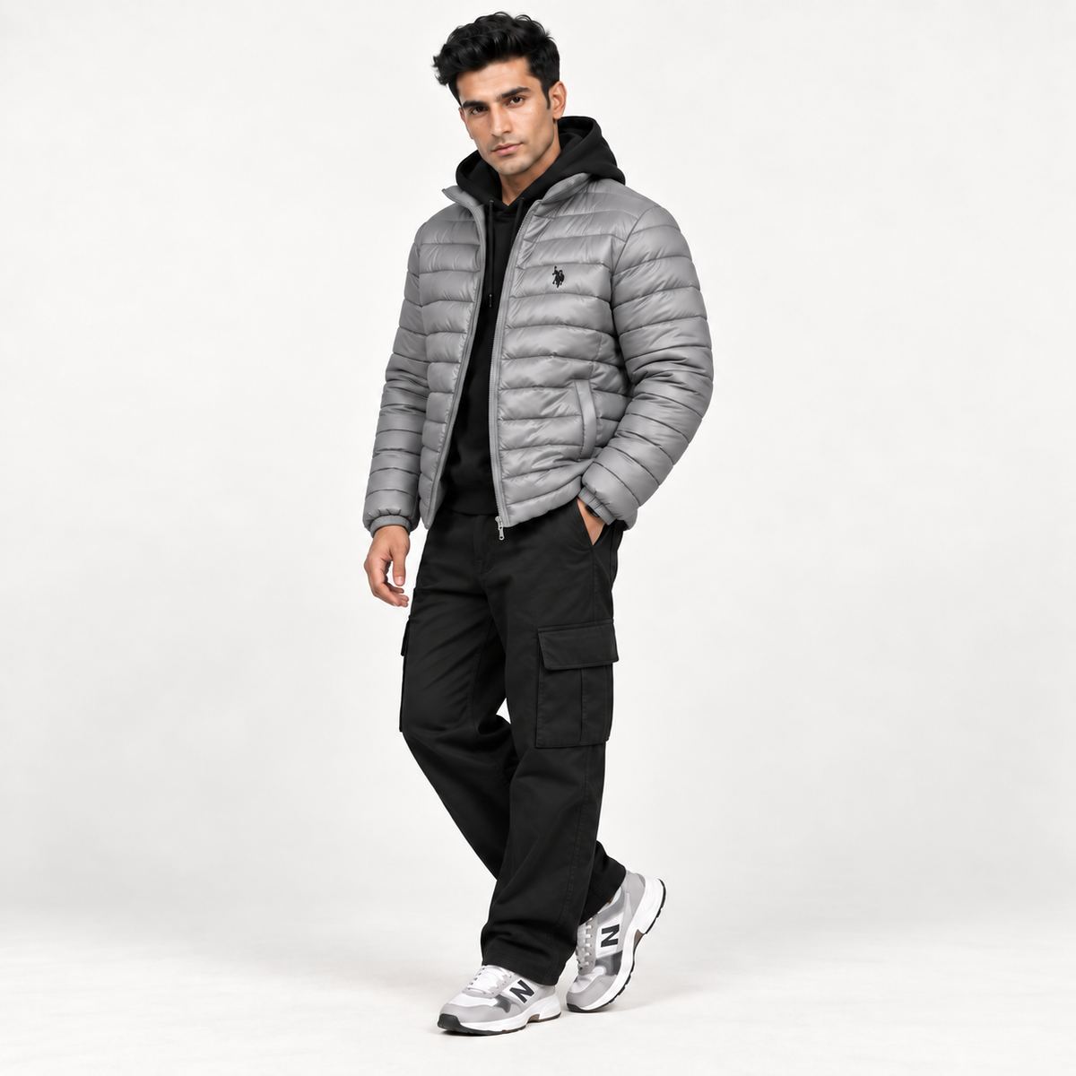 Urban Grey Padded Jacket