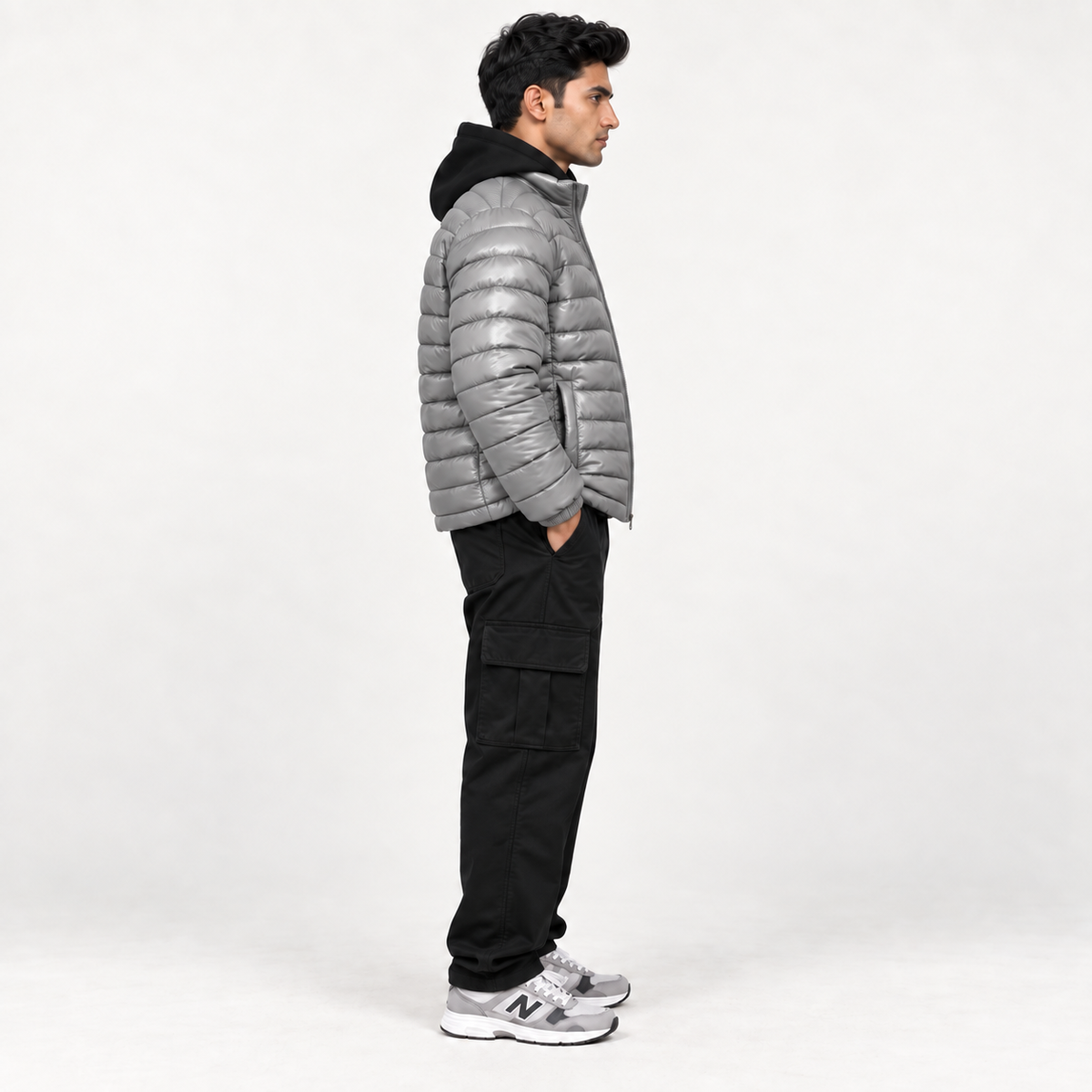 Urban Grey Padded Jacket