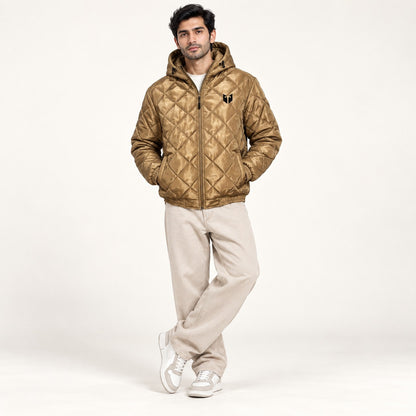 Sand Edge Puffer Jacket