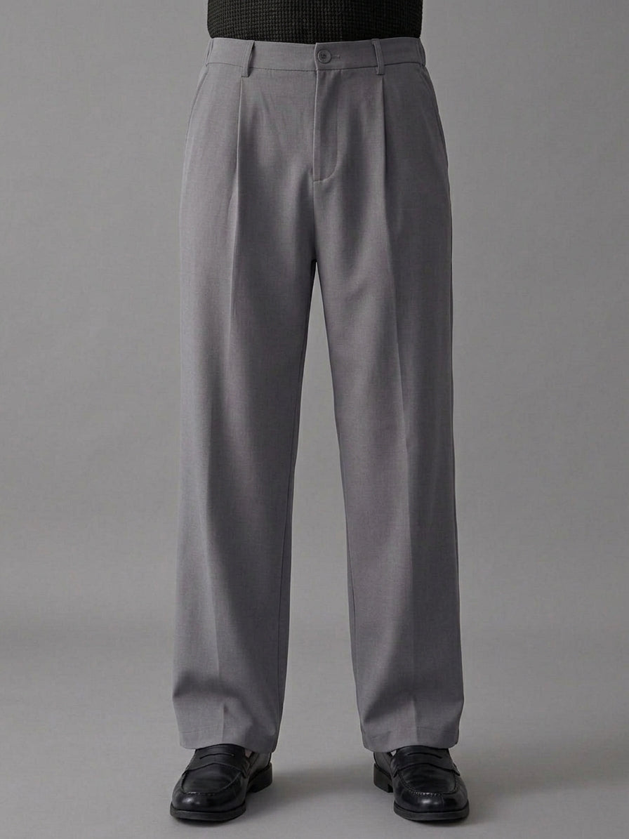 Lee Min Pants WideLeg SpandexDry - Charcoal