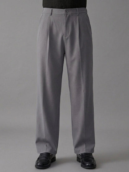 Lee Min Pants WideLeg SpandexDry - Charcoal