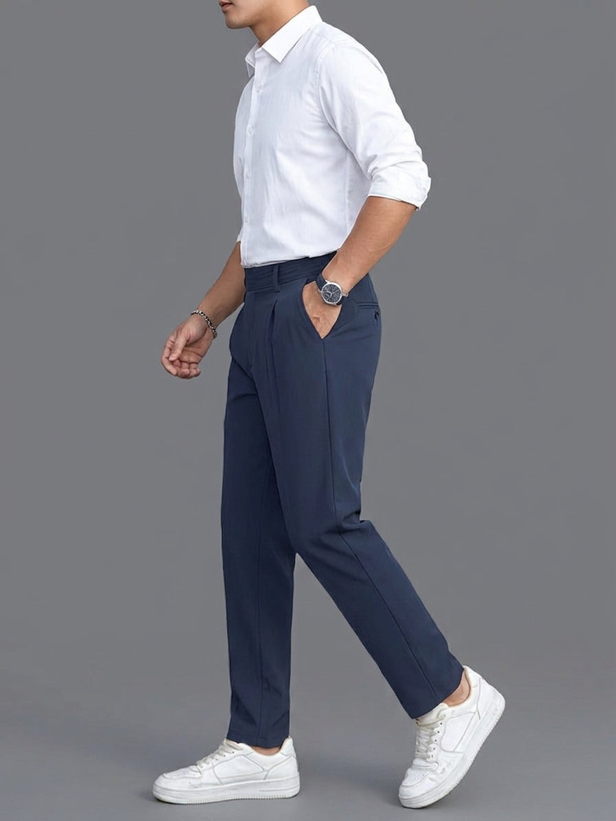 Easy Gurkha Pants Spandexdry Navy