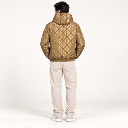 Sand Edge Puffer Jacket