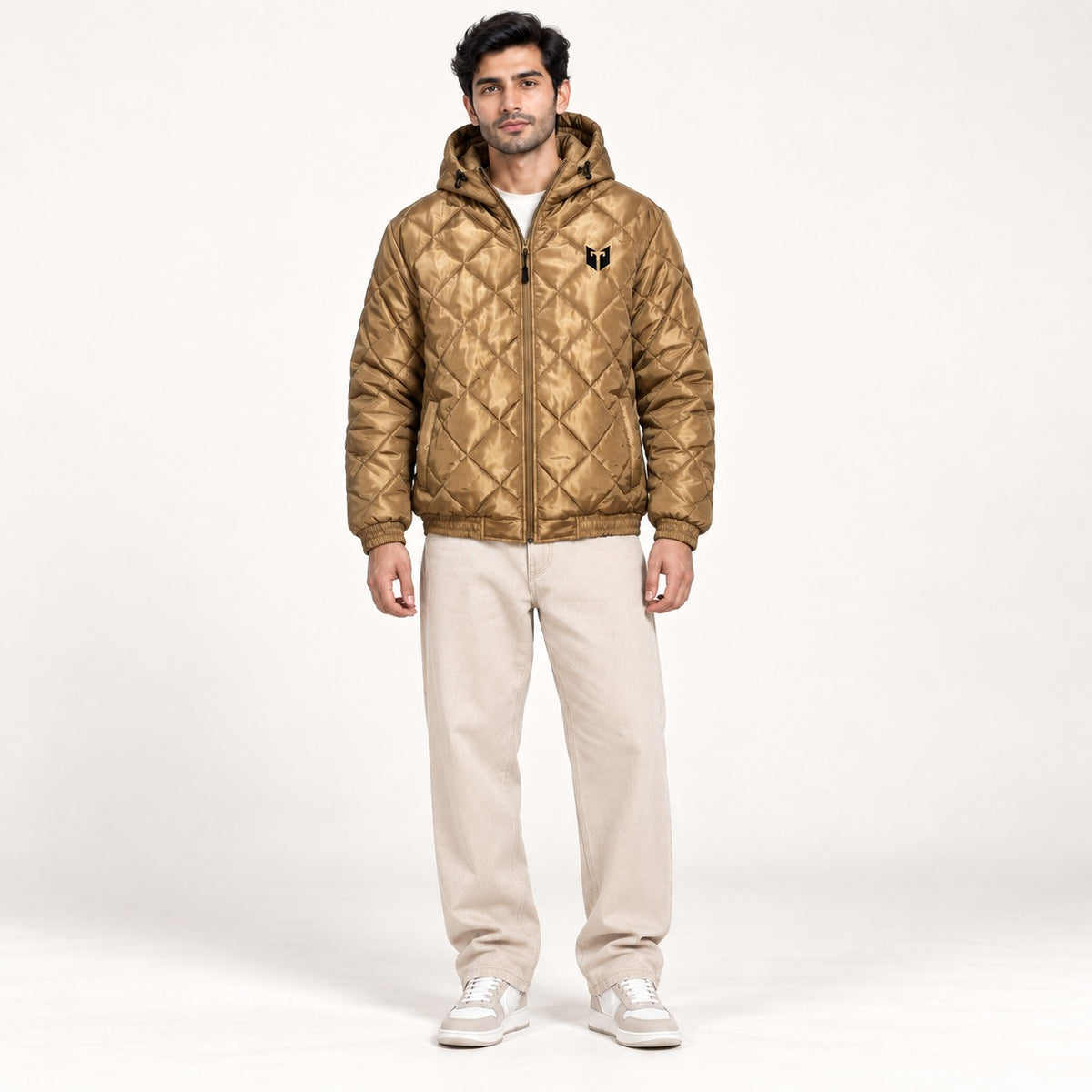 Sand Edge Puffer Jacket